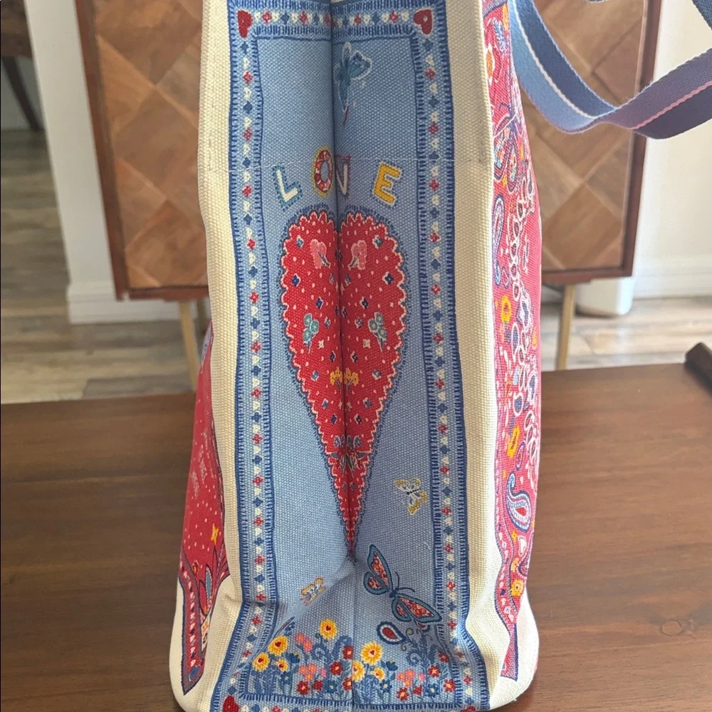 NWT Brighton Bandana Print Tote Bag - Picture 5 of 6